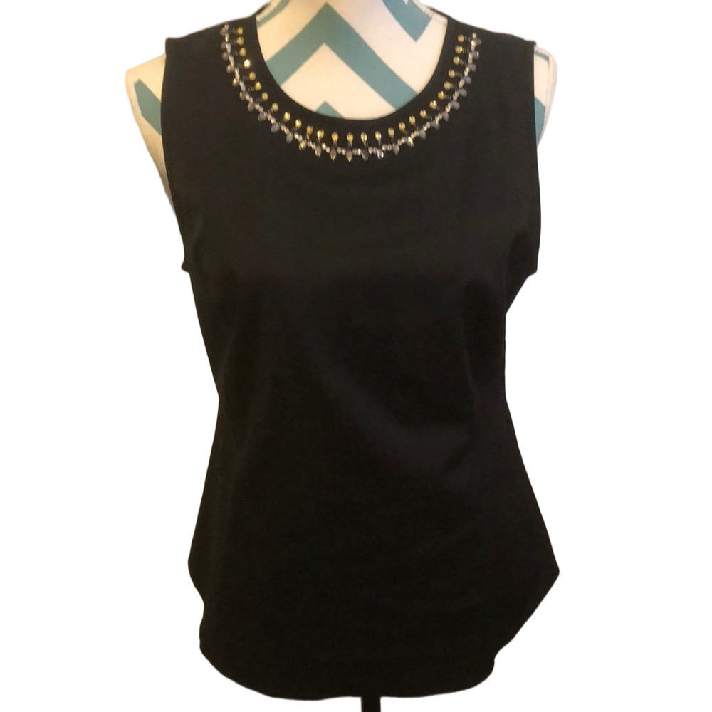 Black Top with Bling